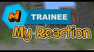 MY REACTION TO GETTING TRAINEE ON MINEPLEX!!! (300 Subscribers!)