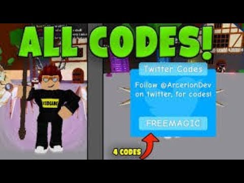 All Roblox Wizard Training Simulator Codes Youtube - codes for wizard training sim roblox