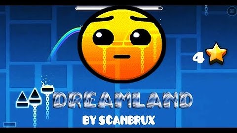 Geometry dash [Map Pack: Beginner Pack 2/3] "Dreamland" By Scanbrux