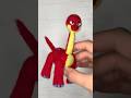 Made Bron the Dinosaur with wool felt #poppyplaytime #bron