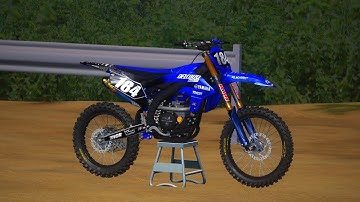 How to make custom bike paints in MX Bikes