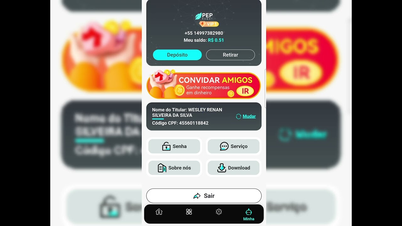 PEP ROBOT PLATAFORMA CAIU, VEJA COMO RECUPERAR SEU INVESTIMENTO