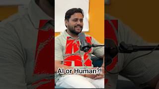 AI vs Human !!           #aifordevelopers #motivation #humanintelligence #podcast #shorts #podcast