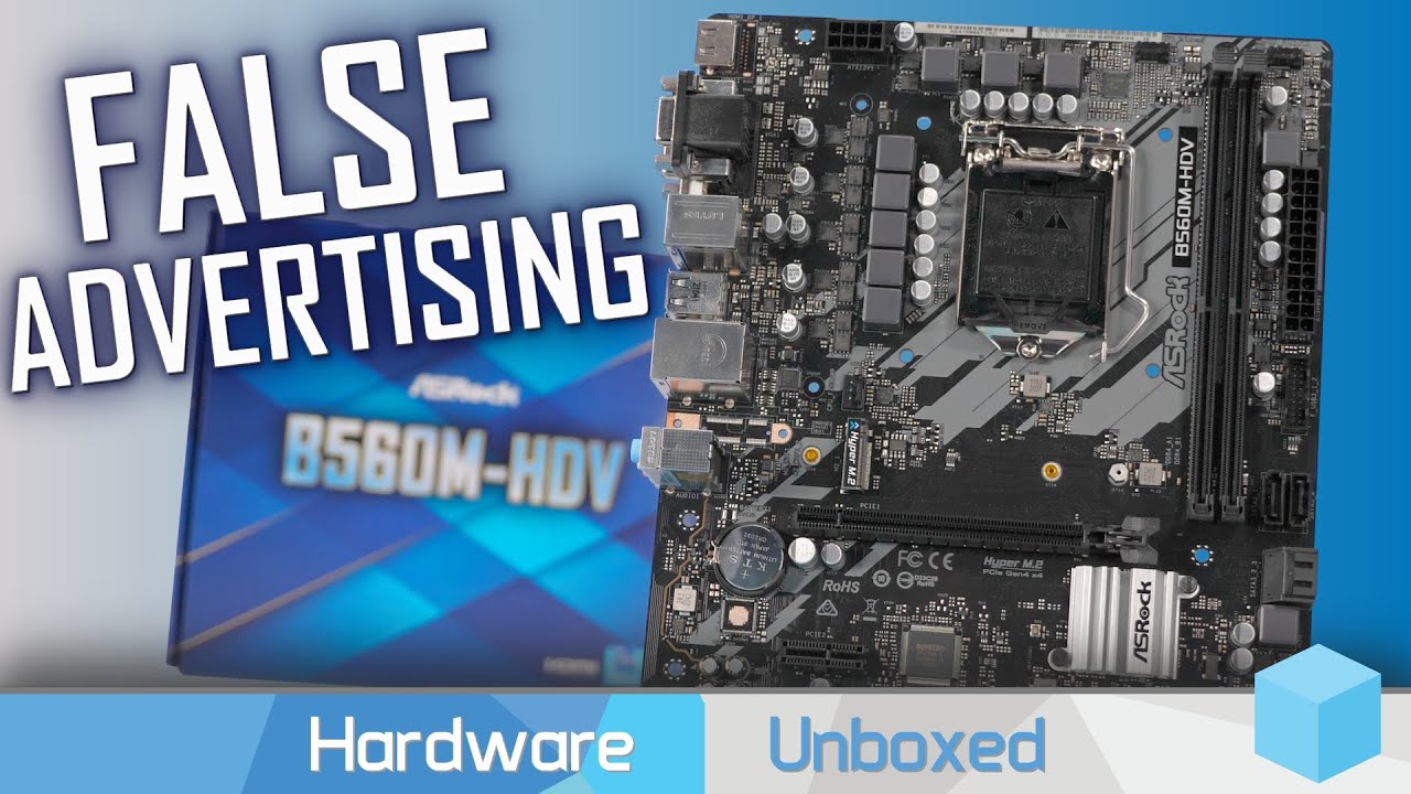 Asrock Caught Misleading Consumers! B560 Lies & False Advertising