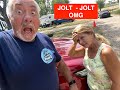 All kinds of things can go wrong when you are towing!  And it did! Just another day!   JOLT!