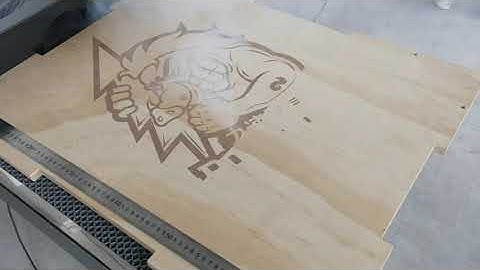 Large format CO2 laser marking 600x600mm