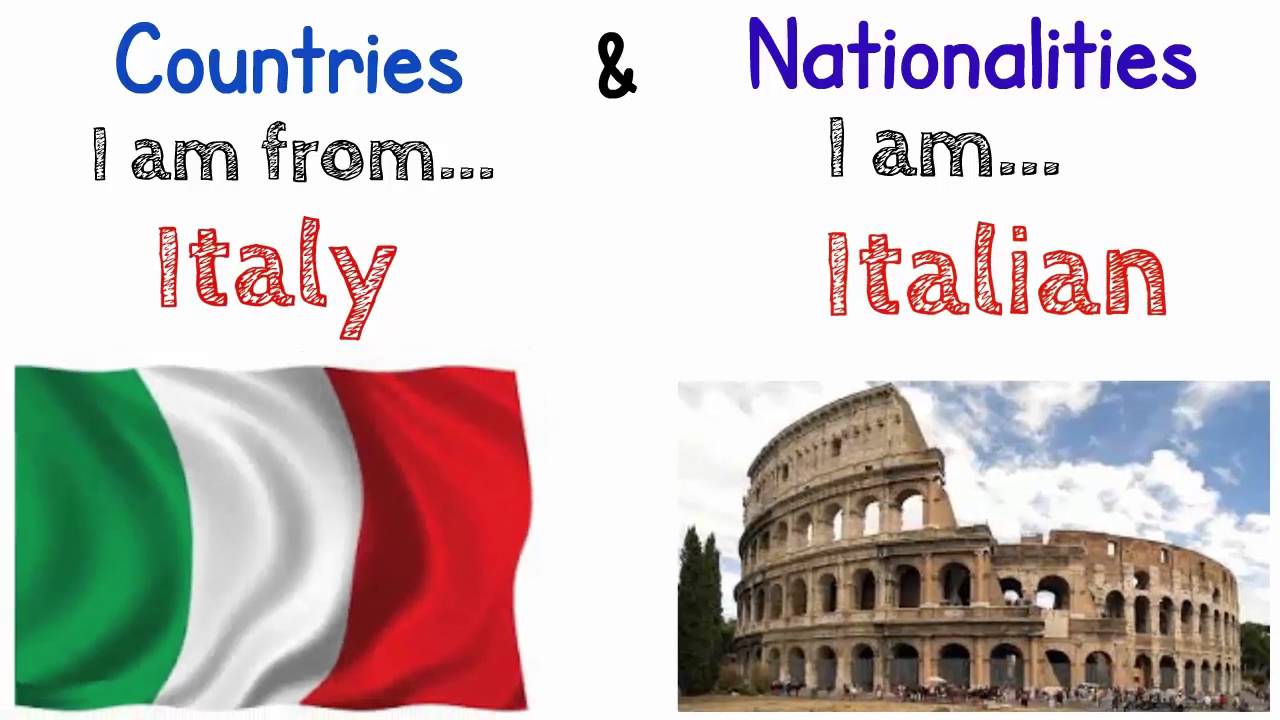 Countries and nationalities