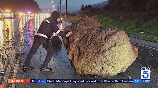 Storms, floods and wild wet weather continues battering Southern California screenshot 2