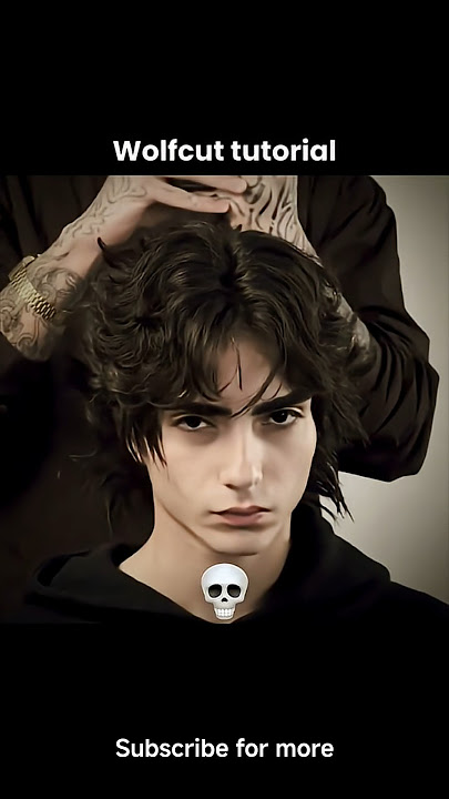 Wolf Cut Hair Tutorial 🥶#viral #explore