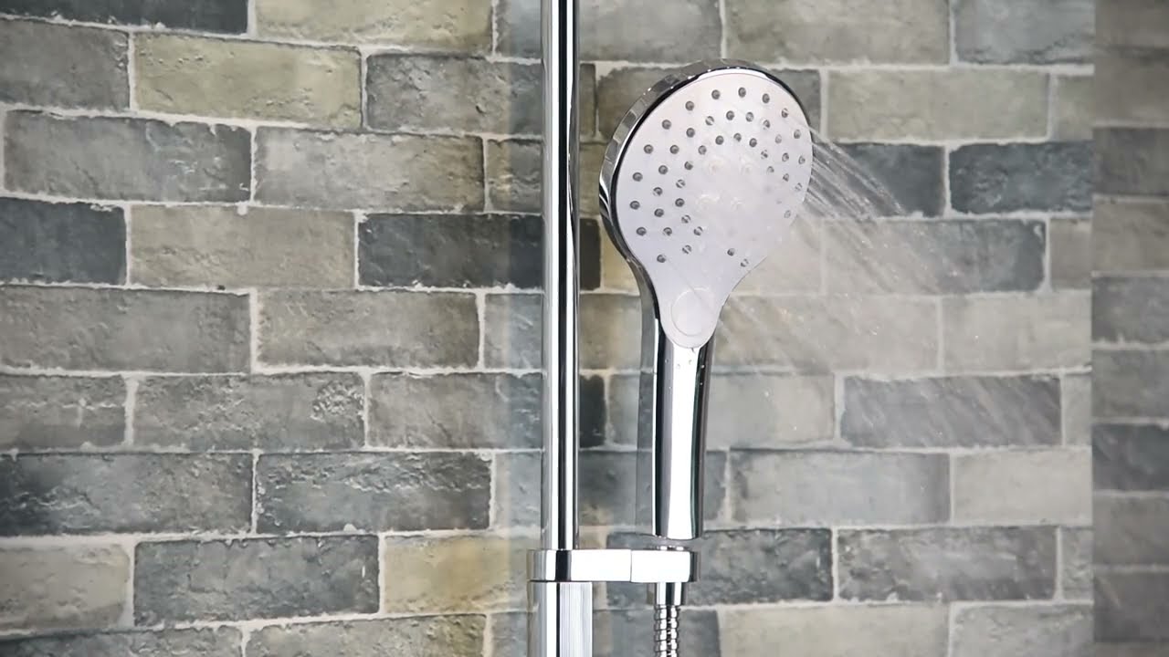 Showerhead Demo with 3 Spray Modes and Easy Adjustment