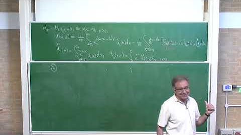 Thanasis Fokas | Short Course: The Unified Transform and Boundary Value Problems: II