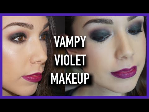 VAMPY VIOLET | NEW YEARS MAKEUP TUTORIAL new years eve 2020