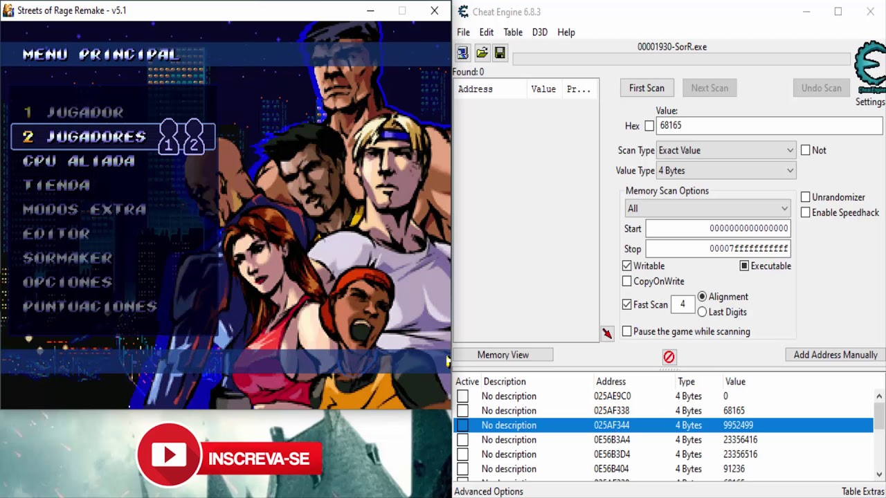 Streets Of Rage Remake Tutorial Com Cheats Engine YouTube Streets Of Rage Remake Tutorial Com Cheats Engine YouTube