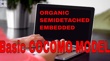 software # engineering # Basic cocomo model in software engineering,organic,semidetached,embedded...
