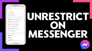 How To Unrestrict On Messenger (2023) screenshot 5