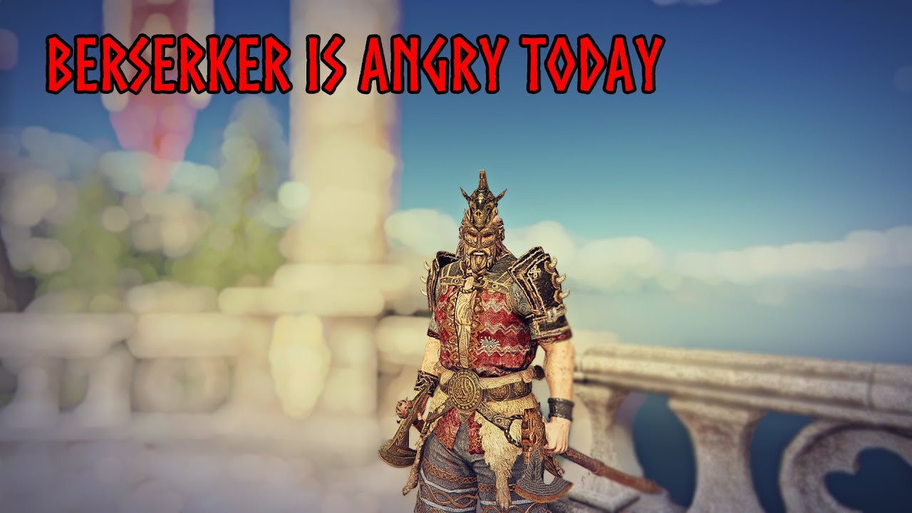Angry Unga Bunga Noises- Berserker duels[FOR HONOR] - YouTube