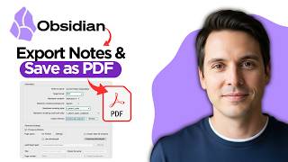 How to Export Obsidian Notes & Save as PDF (2026 Full Guide)