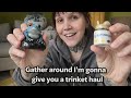 Gather around I’m gonna give you a trinket haul #thriftwithme #livethrift #shopping 