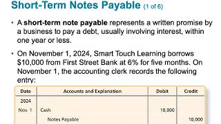 Chapter 11•Current Liabilities and Payroll•Part 1•LO 1