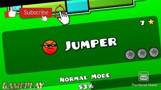GEOMETRY DASH GAMEPLAY-JUMPER-INDONESIA