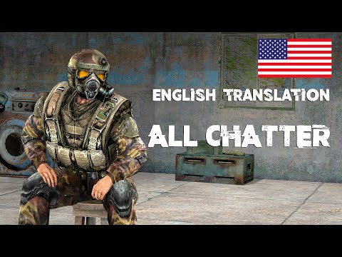 S.T.A.L.K.E.R. - Military campfire chatter | English subtitles