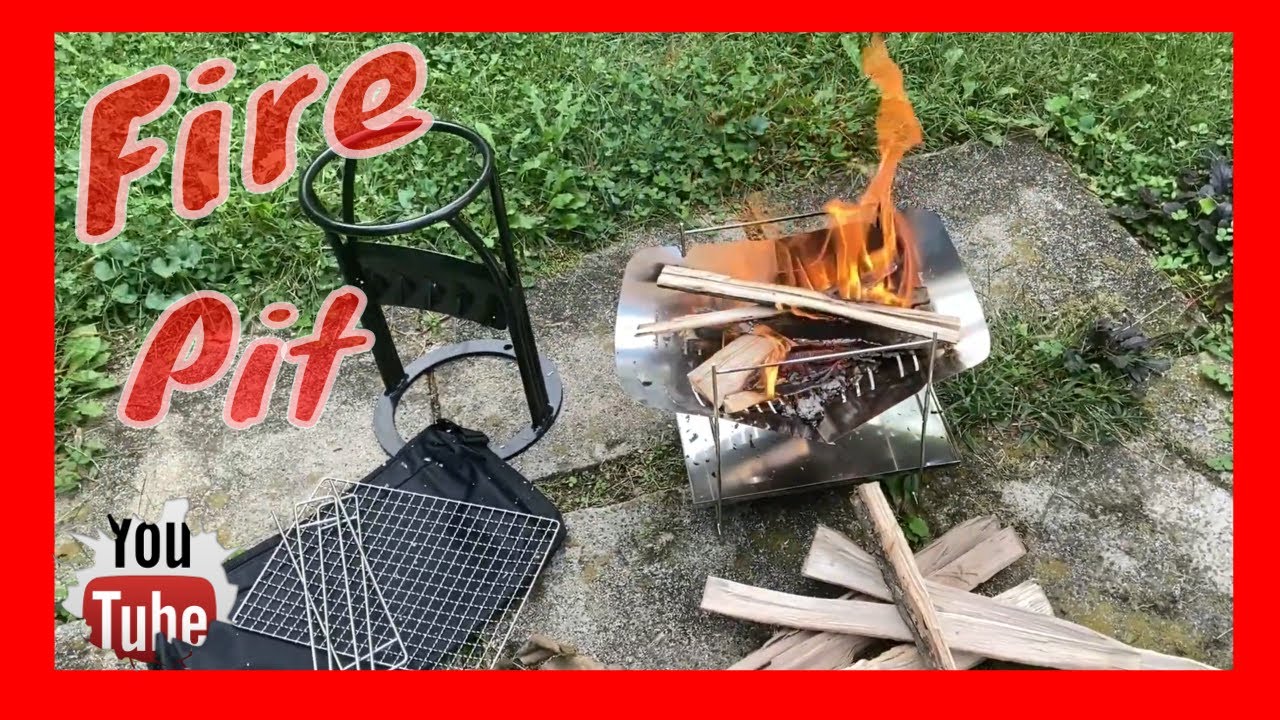Cheap Lightweight Portable Fire Pit / Grill
