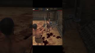 When physics engines go too far... 💀 #halfsword | The cleanest strike in Half Sword #shorts #gaming