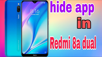How we can hide app in Redmi 8a dual phone setting l redmi 8a dual me app kese hide kare.