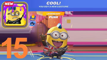 Despicable Me Minion rush Unity update Punk minion gameplay ios android