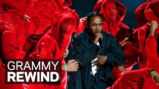 Watch Kendrick Lamar, U2 &amp; Dave Chappelle Open The 2018 GRAMMYs | GRAMMY Rewind