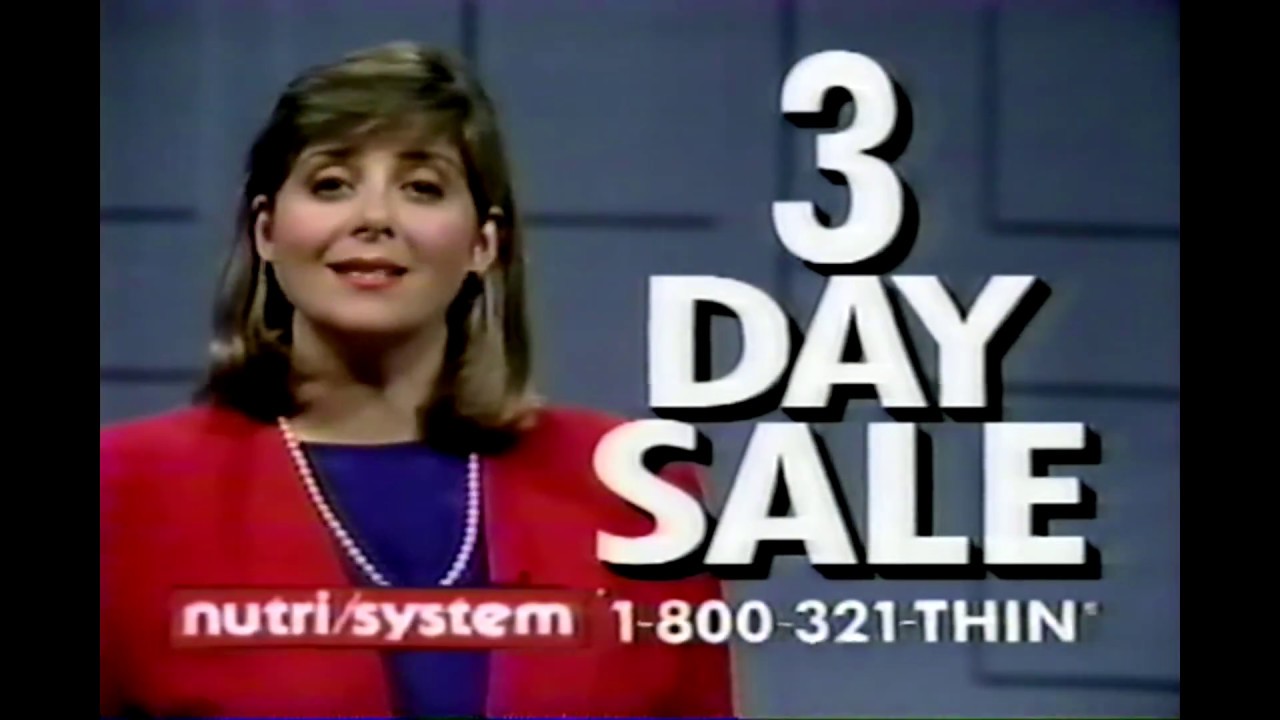 Nutri System Commercial 1992
