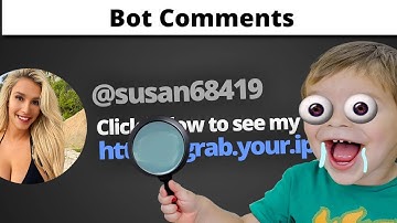 Bot Comments on YouTube be like