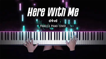 d4vd - Here With Me | Piano Cover by Pianella Piano