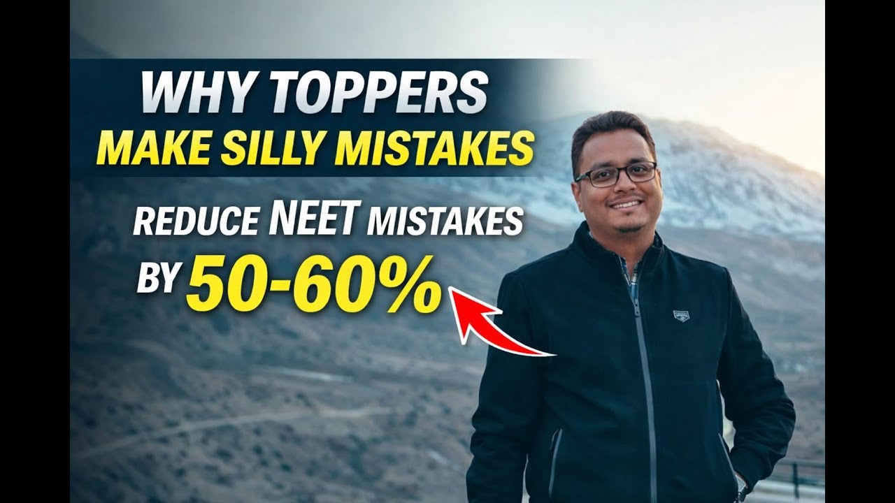 How to Reduce Silly Mistakes in NEET by 50–60%
