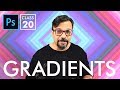 Gradients - Adobe Photoshop for Beginners - Class 20 - Urdu / Hindi