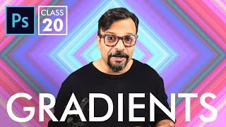 Gradients - Adobe Photoshop for Beginners - Class 20 - Urdu / Hindi screenshot 5