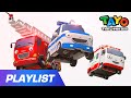 [Playlist] The Brave Rescue Cars are on the way(+More) | Tayo Rescue Team Songs | Songs for kids