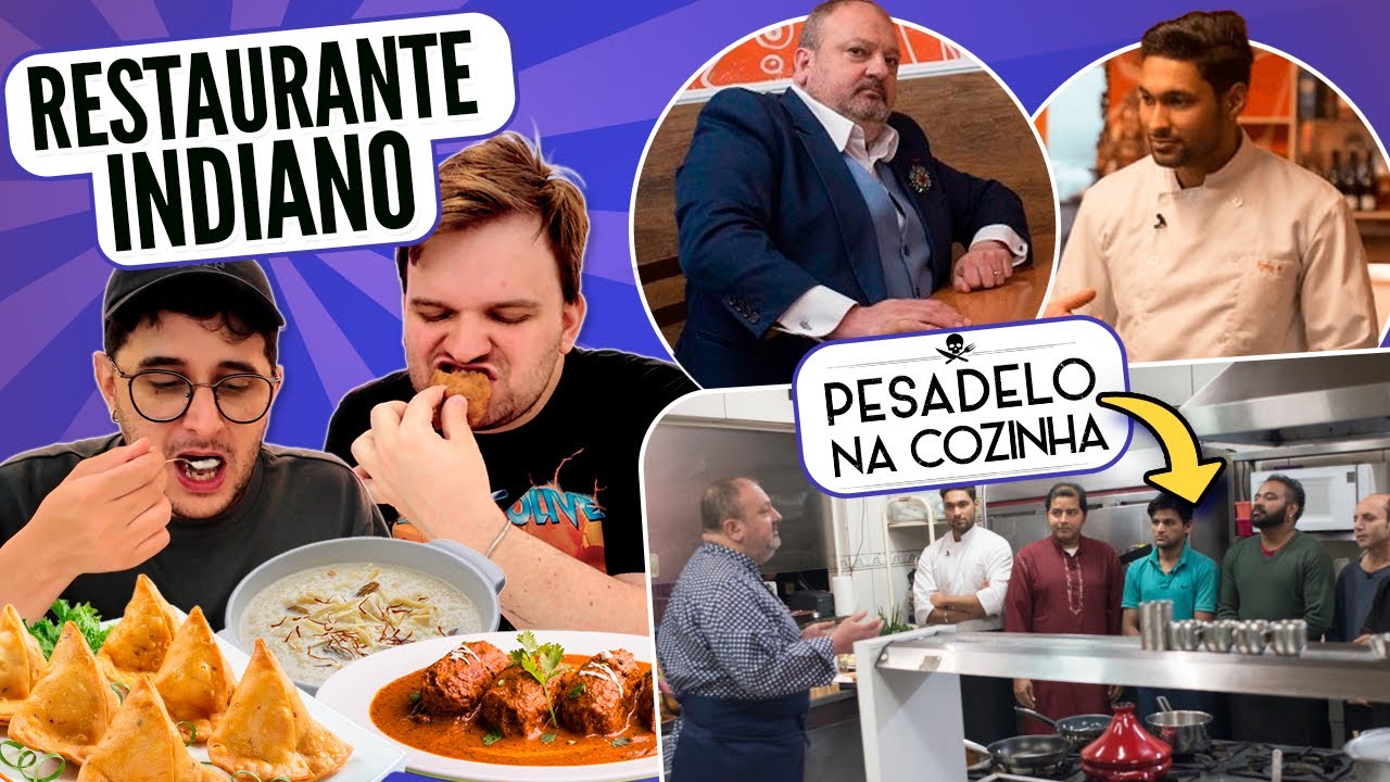 Provando Comidas do Restaurante do PESADELO na COZINHA | Bawarchi