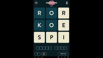 WordBrain - Slak - level 9