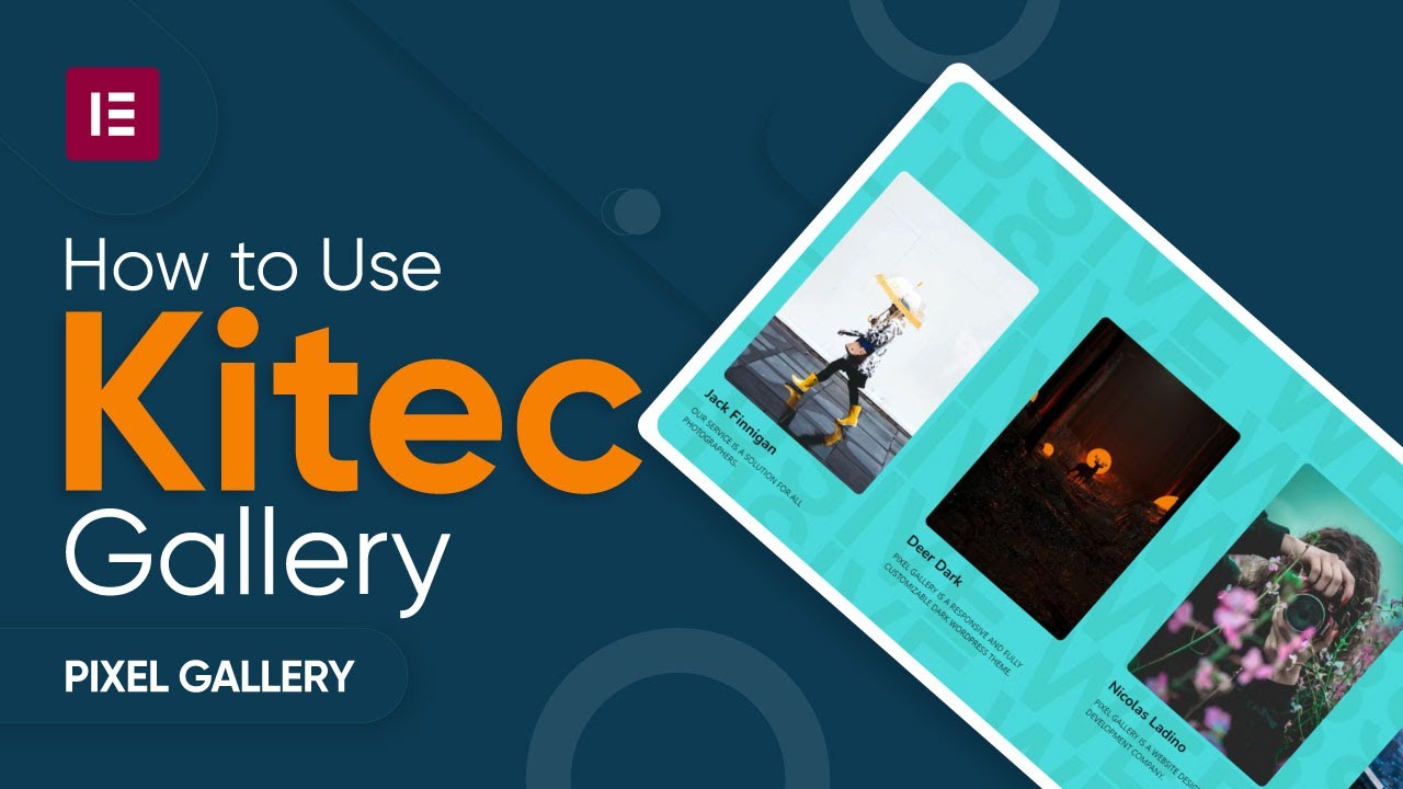 How To Use Kitec Gallery Widget Best Photo Gallery Plugin For