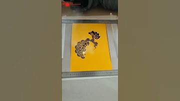 Wedding card ,invitation card cutting by lasers !