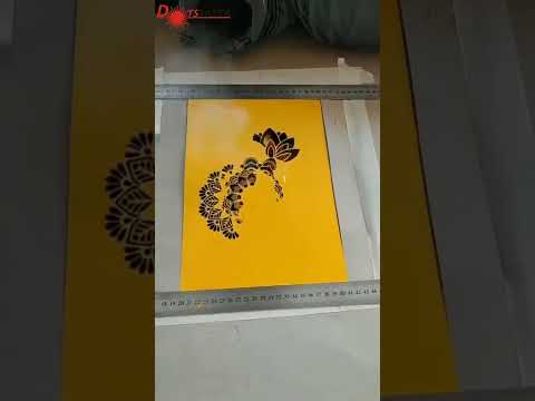 Wedding card ,invitation card cutting by lasers !