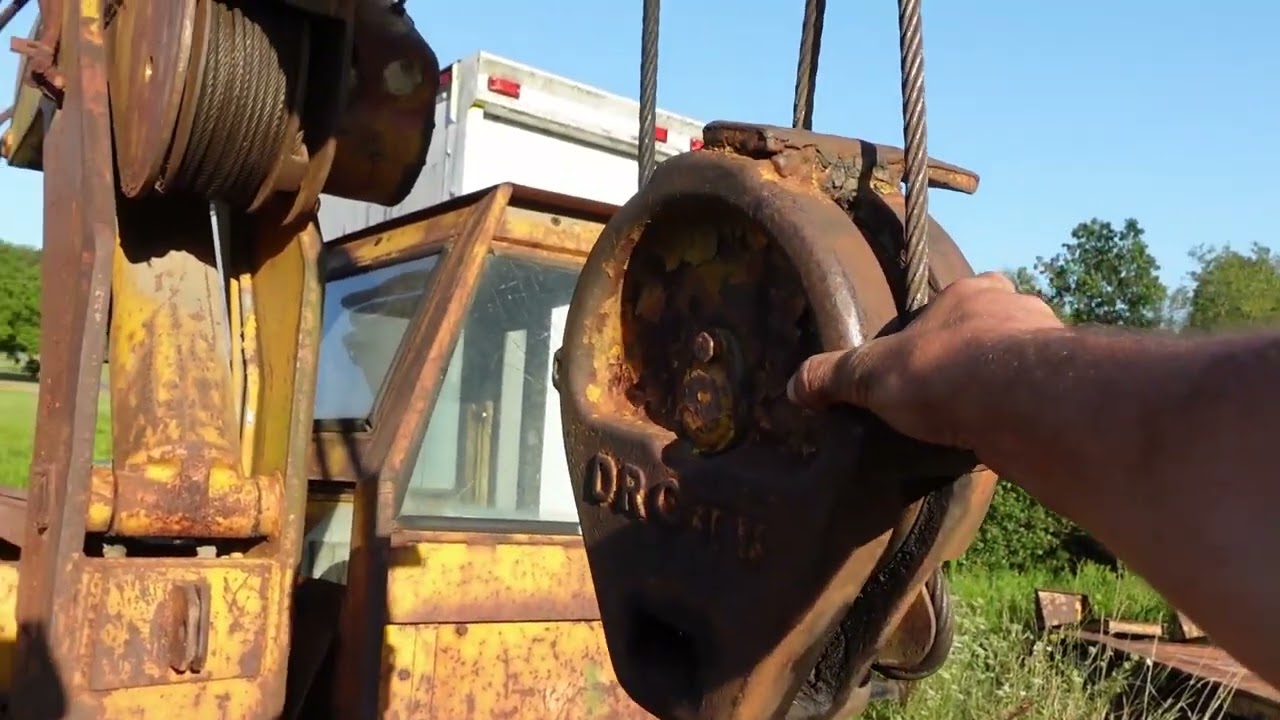 Buying another Drott 85 RM2 carry deck crane! Facebook marketplace strikes again!