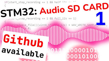 STM32 Audio Recorder 1: STM32 I2S DMA || SPH0645LM4H MIC