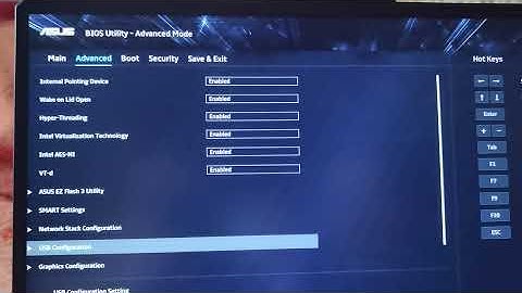 No TPM in BIOS  - ASUS laptop Intel processor