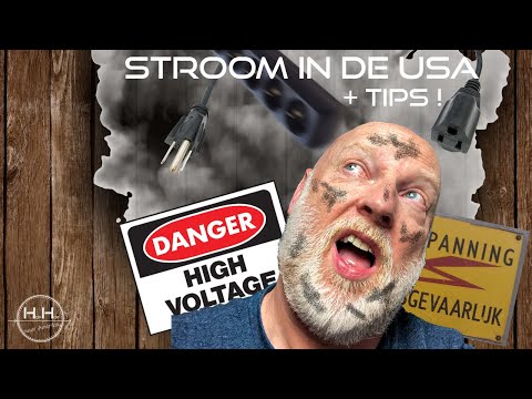 Video: Amerikaanse stopcontact en stekker. Amerikaanse naar Europese adapter