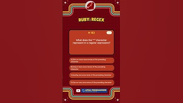 Quiz 182: Master Ruby Programming in 30 Seconds! #quiz #ruby #shorts #codingfacts