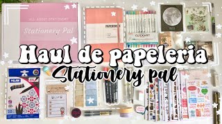 ✨Haul de Papeleria para el regreso a clases✨+sorteo internacional//Stationery Pal