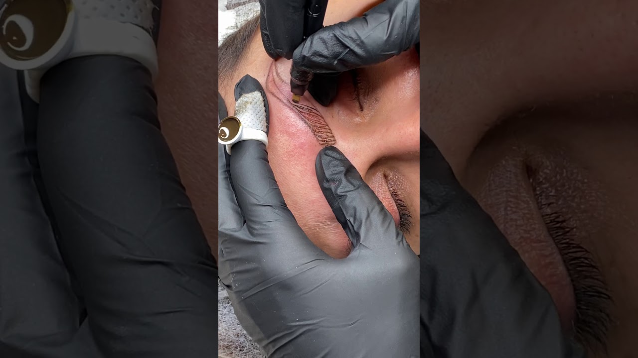 How to do microblading with Boldbrows technique by master Shayli.