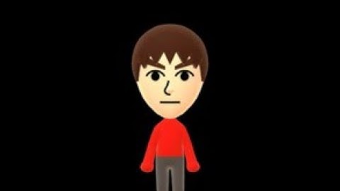 Mii Channel Theme but something is wrong